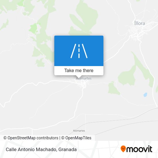 Calle Antonio Machado map