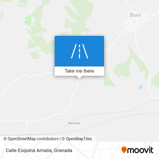 Calle Esquina Amalia map