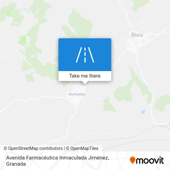Avenida Farmacéutica Inmaculada Jiménez map