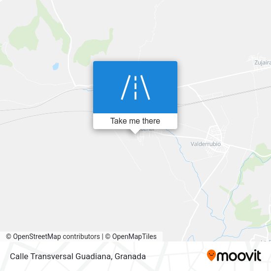 Calle Transversal Guadiana map