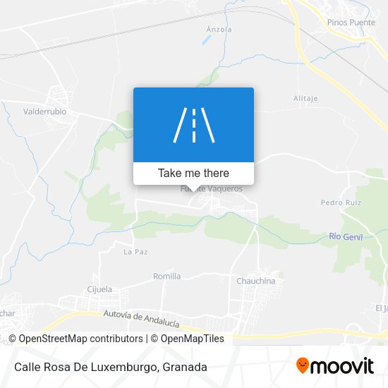 Calle Rosa De Luxemburgo map