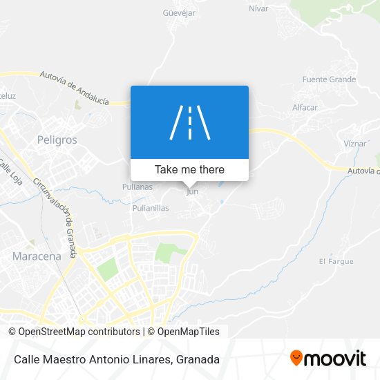 Calle Maestro Antonio Linares map