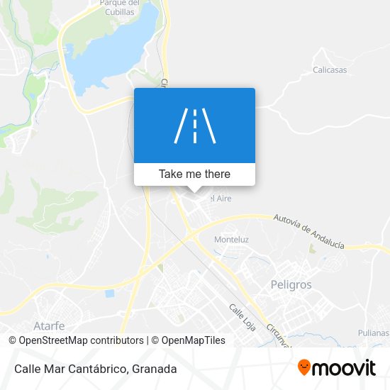 Calle Mar Cantábrico map