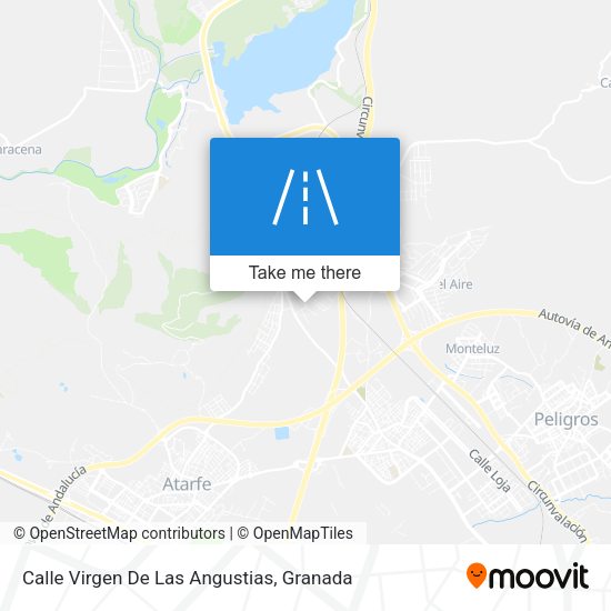 Calle Virgen De Las Angustias map