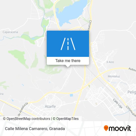 Calle Milena Camarero map