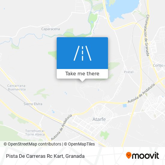 Pista De Carreras Rc Kart map