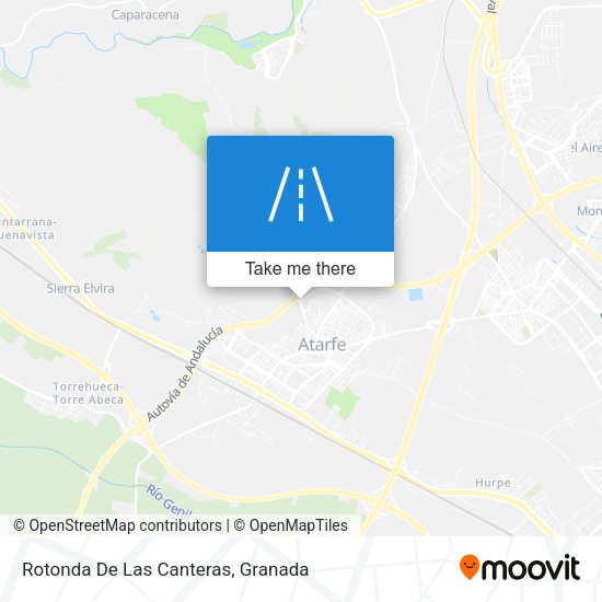 Rotonda De Las Canteras map