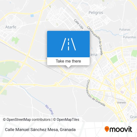 Calle Manuel Sánchez Mesa map