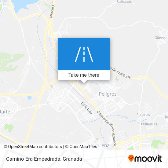 Camino Era Empedrada map