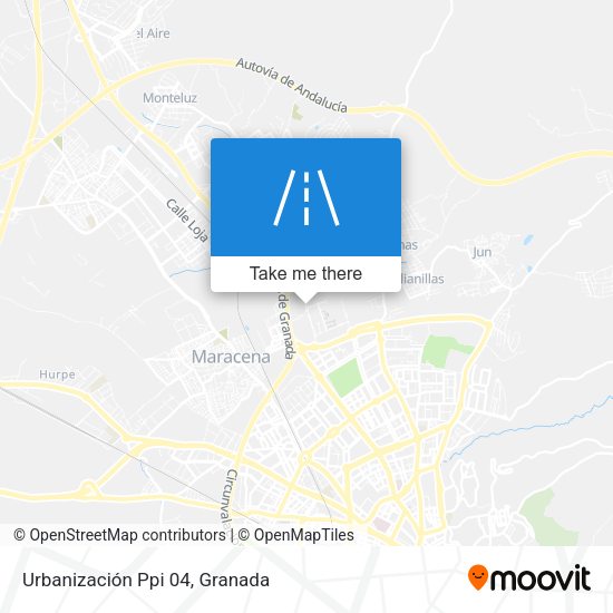 Urbanización Ppi 04 map