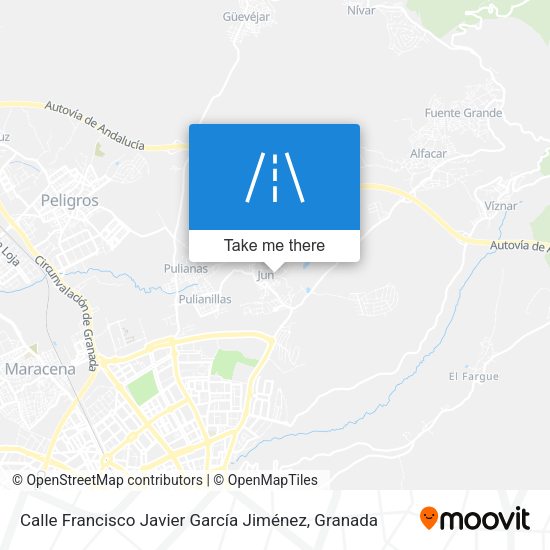 Calle Francisco Javier García Jiménez map