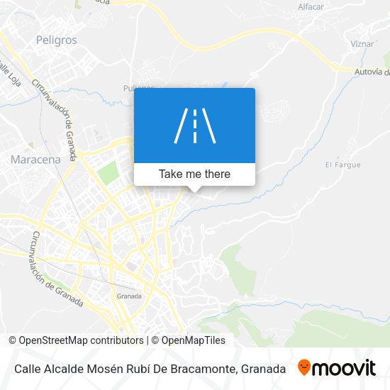 Calle Alcalde Mosén Rubí De Bracamonte map