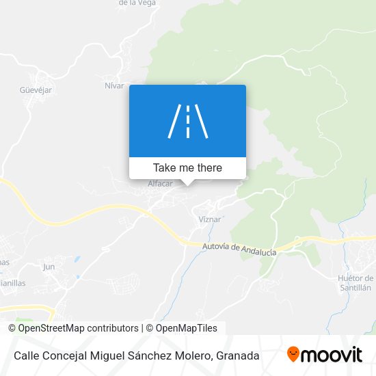 Calle Concejal Miguel Sánchez Molero map