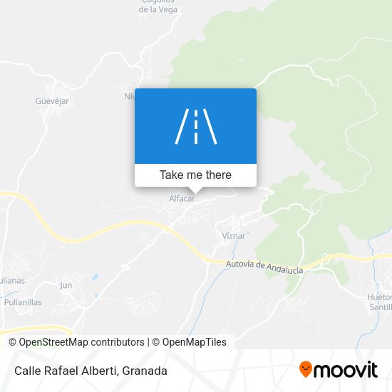 Calle Rafael Alberti map