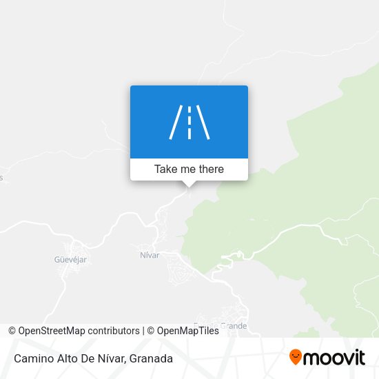 Camino Alto De Nívar map