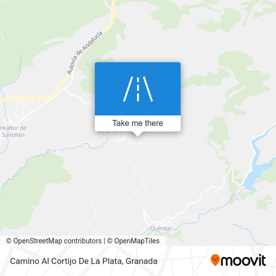 Camino Al Cortijo De La Plata map