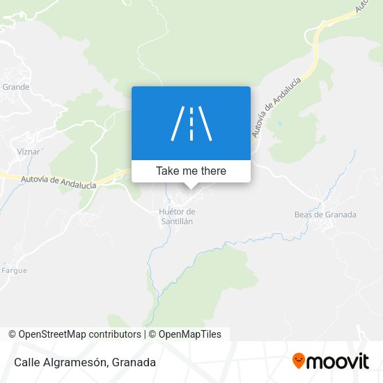 Calle Algramesón map
