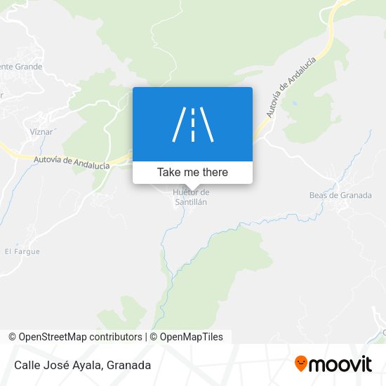 Calle José Ayala map