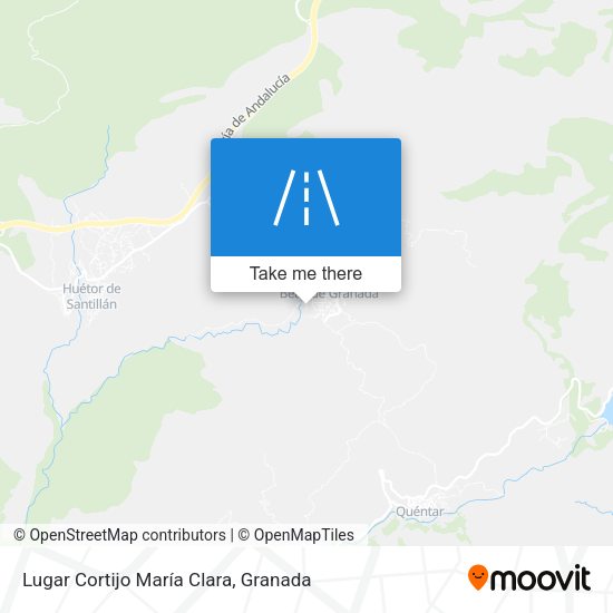 Lugar Cortijo María Clara map