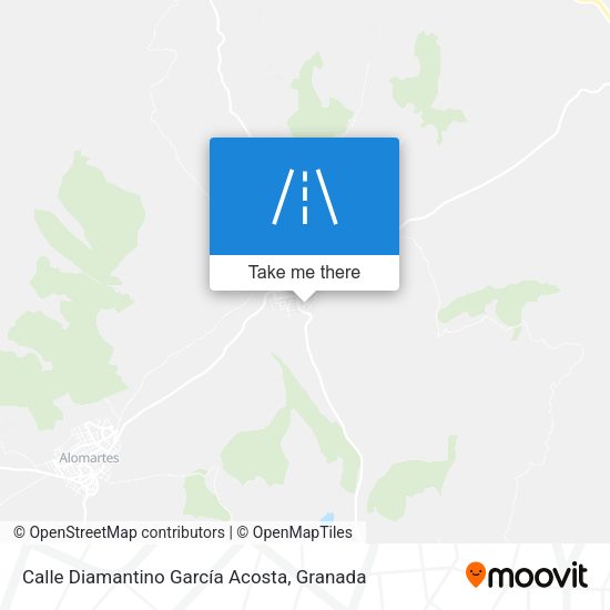 Calle Diamantino García Acosta map