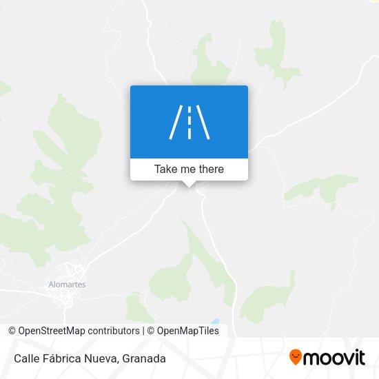Calle Fábrica Nueva map
