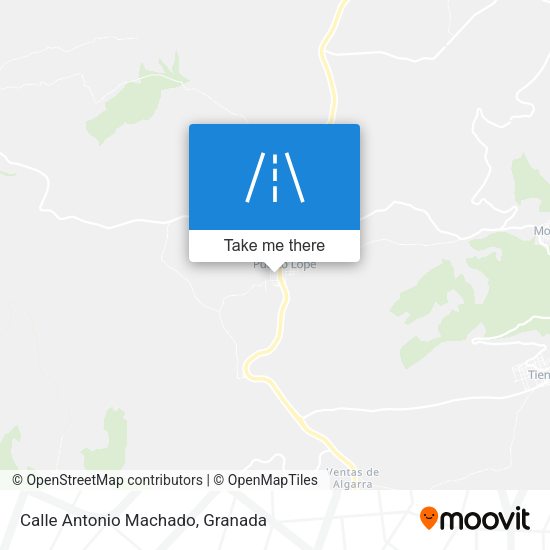 Calle Antonio Machado map