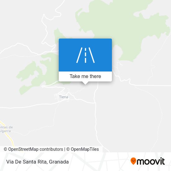 Vía De Santa Rita map