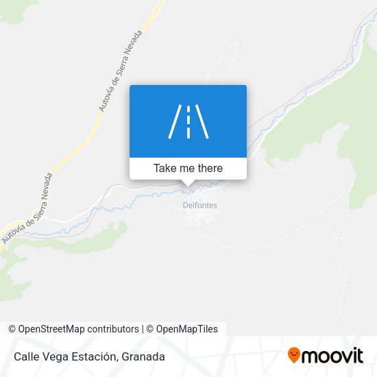 Calle Vega Estación map