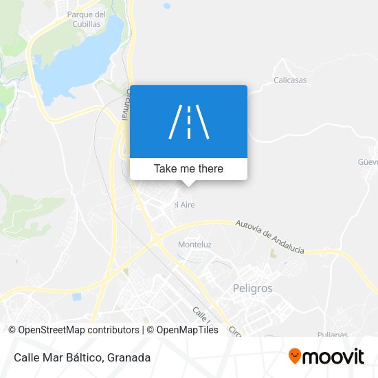Calle Mar Báltico map