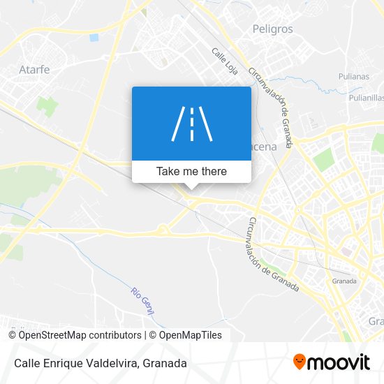 Calle Enrique Valdelvira map