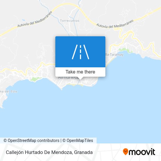Callejón Hurtado De Mendoza map