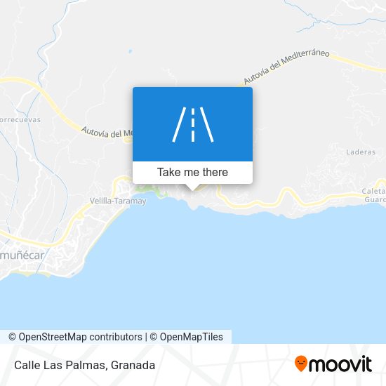 Calle Las Palmas map