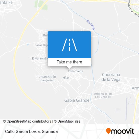 Calle García Lorca map
