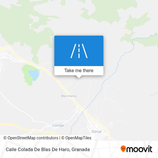Calle Colada De Blas De Haro map