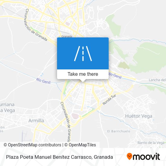 Plaza Poeta Manuel Benítez Carrasco map