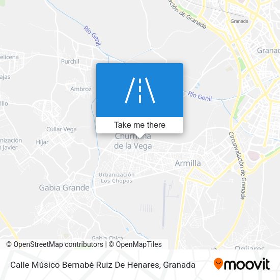 Calle Músico Bernabé Ruiz De Henares map