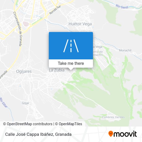 Calle José Cappa Ibáñez map