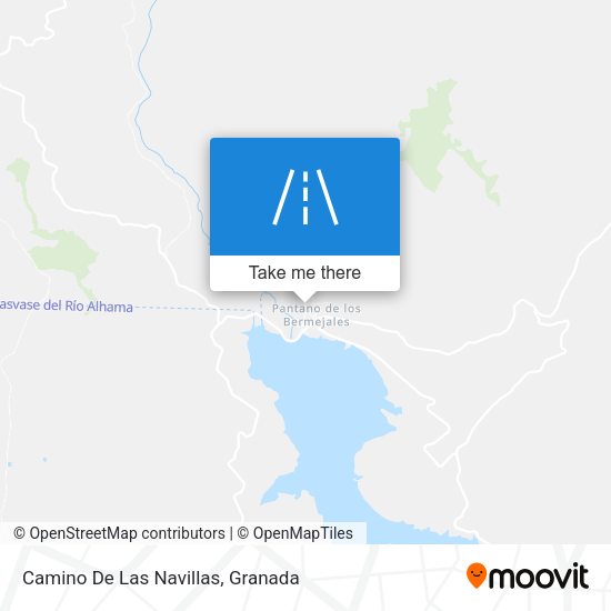 Camino De Las Navillas map