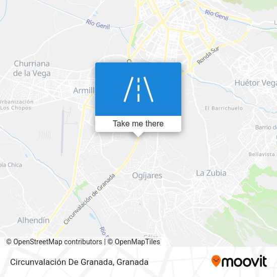 Circunvalación De Granada map
