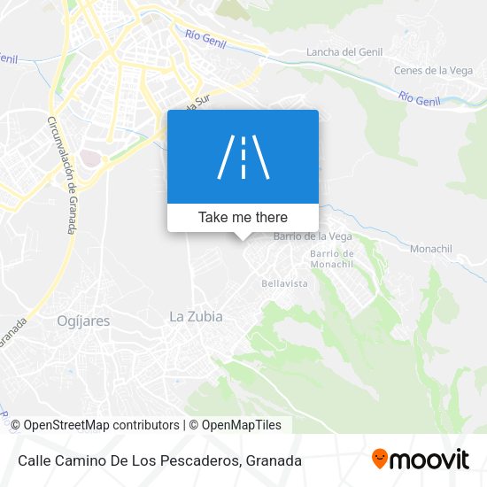Calle Camino De Los Pescaderos map