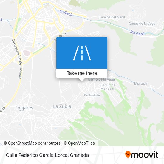 Calle Federico García Lorca map