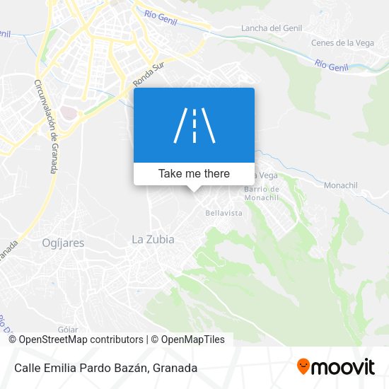 Calle Emilia Pardo Bazán map