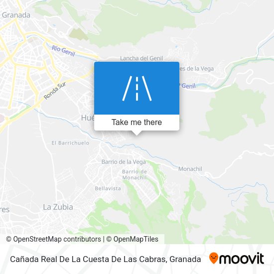 Cañada Real De La Cuesta De Las Cabras map