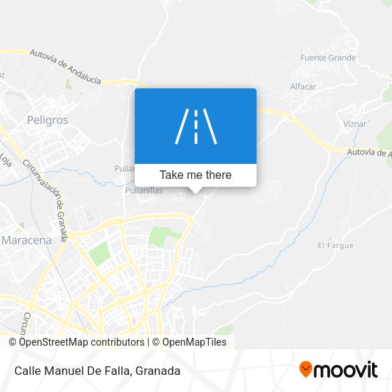 Calle Manuel De Falla map