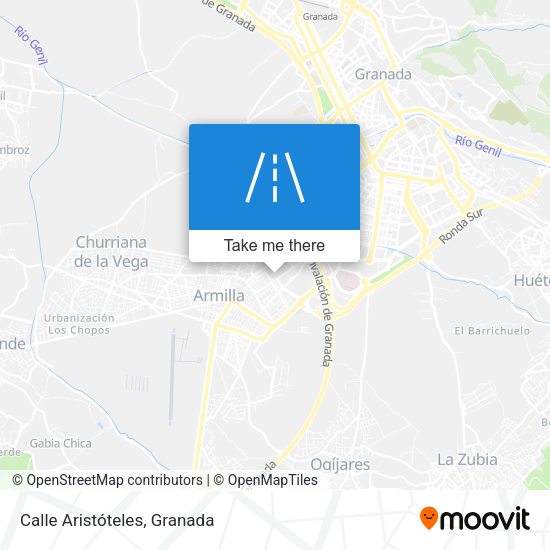 Calle Aristóteles map