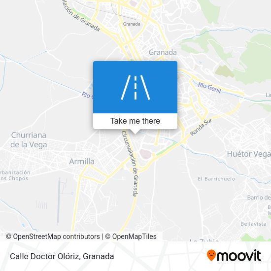 Calle Doctor Olóriz map
