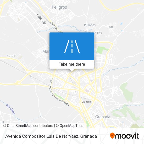 Avenida Compositor Luis De Narváez map