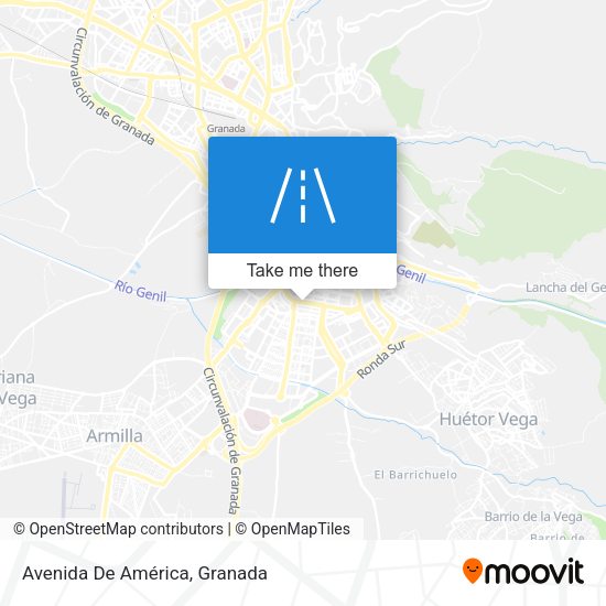 Avenida De América map