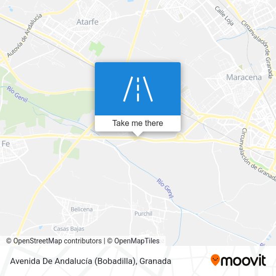 Avenida De Andalucía (Bobadilla) map