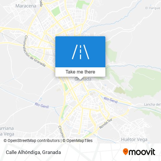 Calle Alhóndiga map